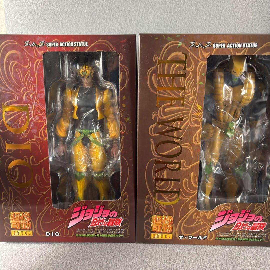 超像可動BIG ジョジョの奇妙な冒険 第3部 DIO ワールド フィギュア