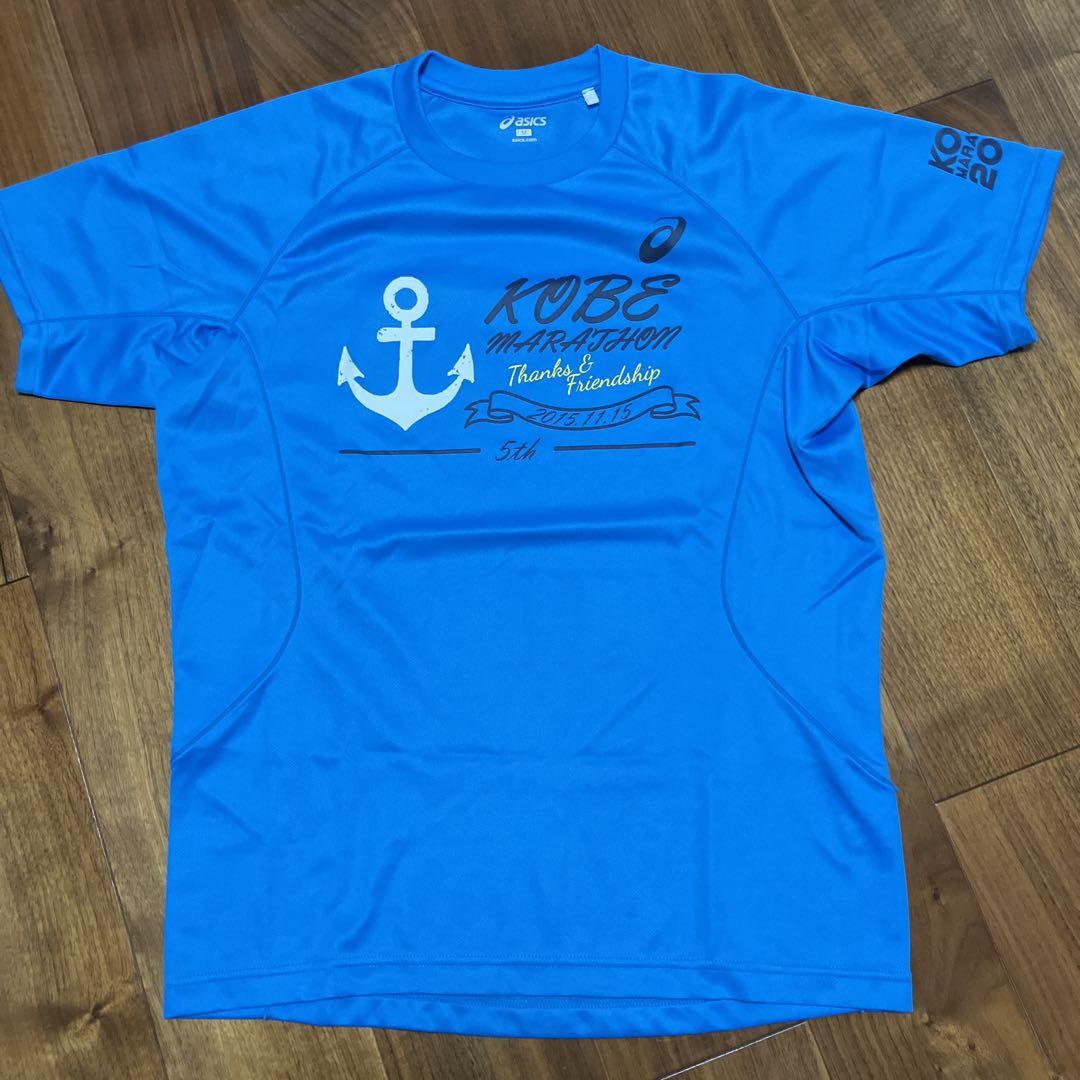 asics - 神戸マラソン2015 参加賞Tシャツ asics - 神戸マラソン2015 参加賞Tシャツの通販 by sherlock' s