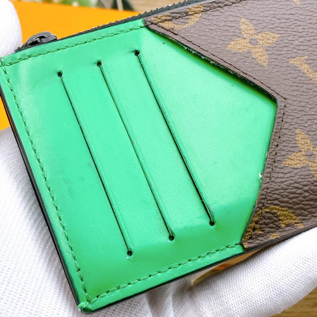 ◇ルイヴィトン◇ M81627 モノグラム マカサー コインカード ホルダー ◇ルイヴィトン◇ M81627 モノグラム マカサー コインカード ホルダー