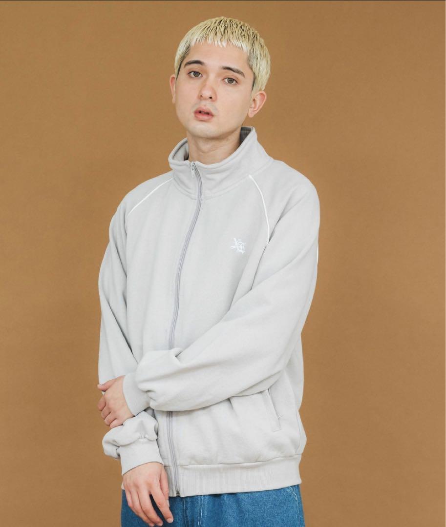 XLARGE LOGO PIPING ZIP UP SWEAT