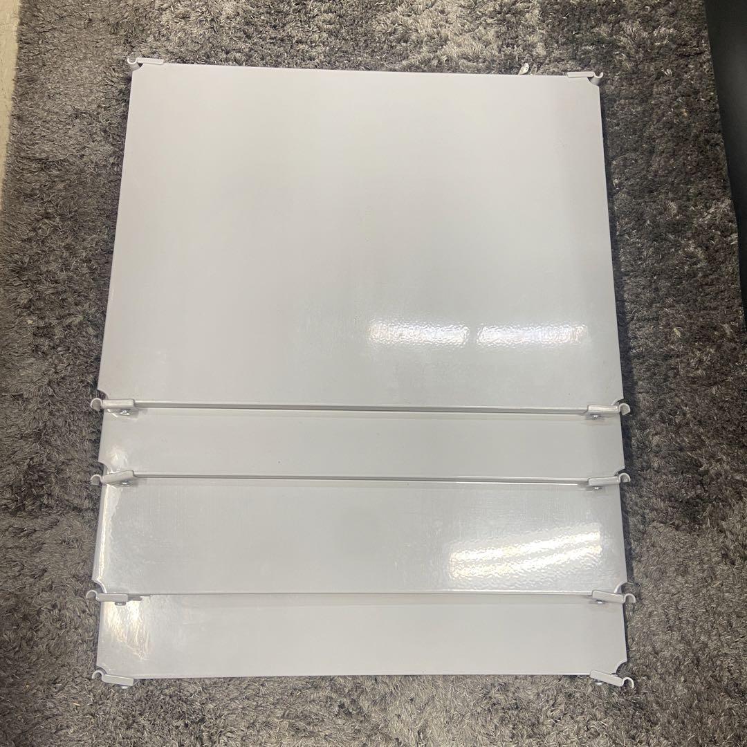 無印良品　MUJI⭐️スチールユニットシェルフ　棚板　グレー　56cm幅用　4枚