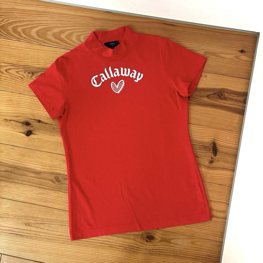 callaway 半袖ハイネックトップス