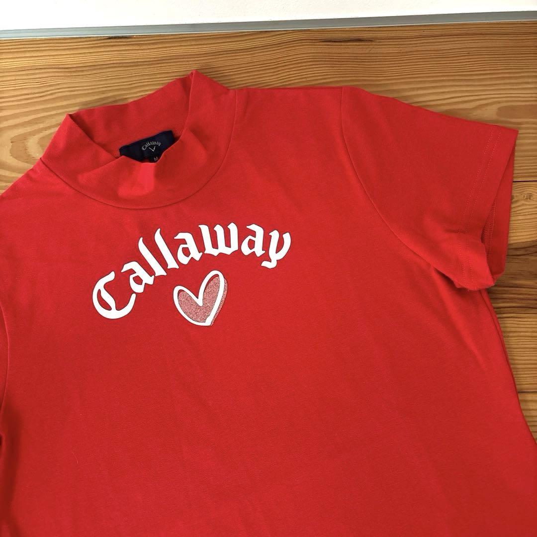 callaway 半袖ハイネックトップス