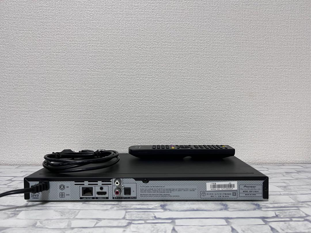 リモコン付き　パイオニア　ブルーレイプレイヤー　BDP-3140-K