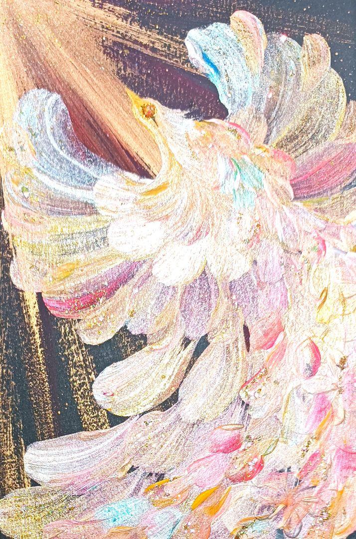開運絵画 美しき時かな 虹鳳凰様（風水開運絵画＊永和吉招幸華