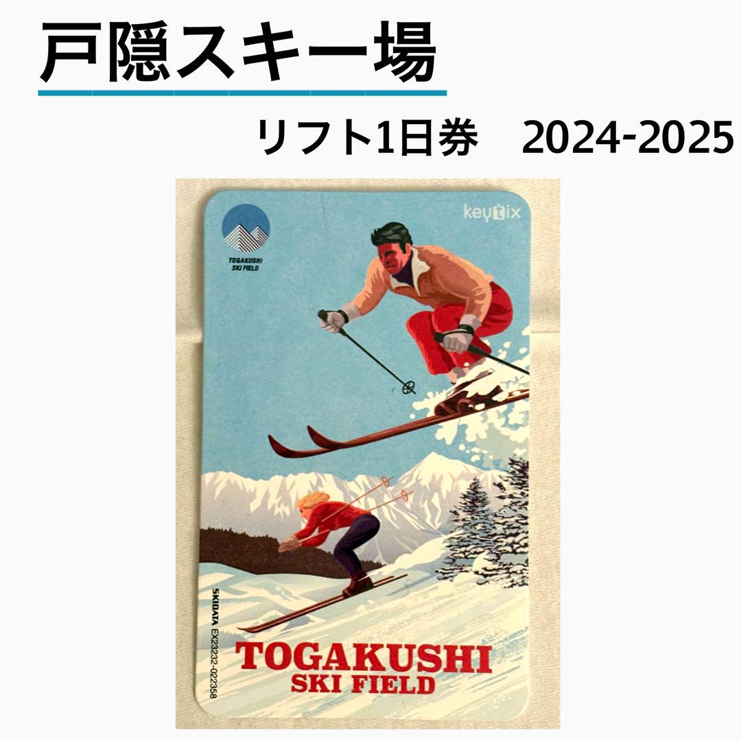 岐阜スノーエリア リフト1日券 2024-2025　2枚 岐阜スノーエリア共通 リフト1日券 2024-2025