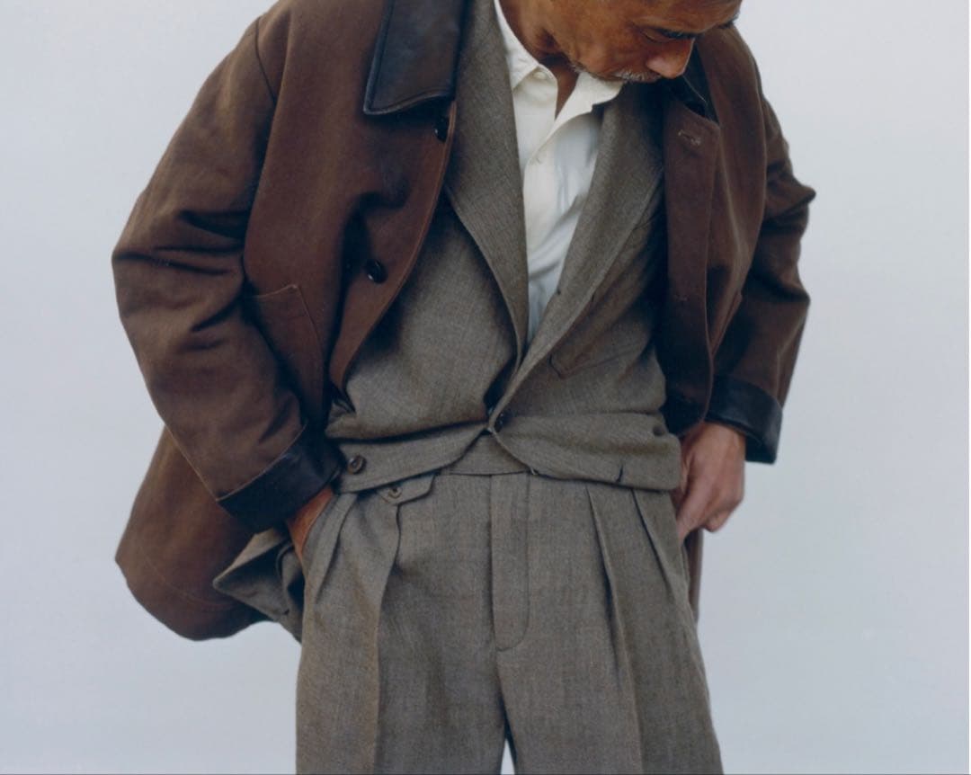 KAPTAIN SUNSHINE Cotton Hemp Work Coat KAPTAIN SUNSHINE Cotton Hemp Work Coat