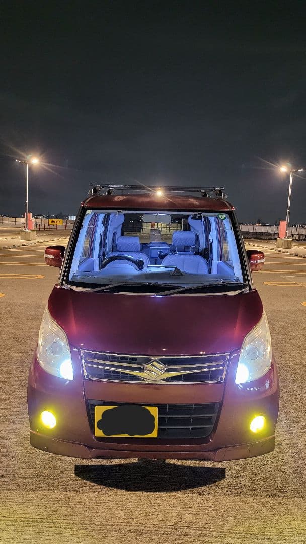 全部込１８万円★平成２０年式パレットターボ両側電動スラ車検付デカナビ社外マフラー