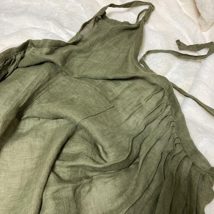 style of ile (イル) エプロン色はオリーブ