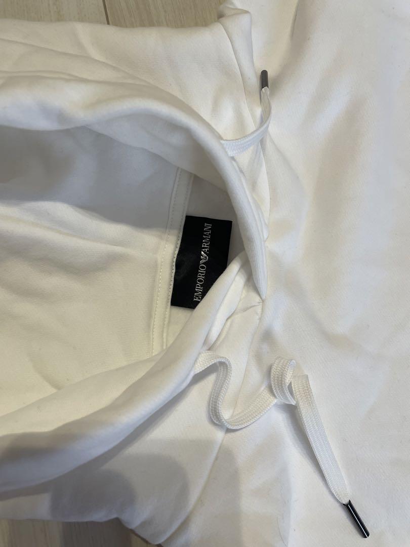 EMPORIO ARMANI ホワイト パーカー