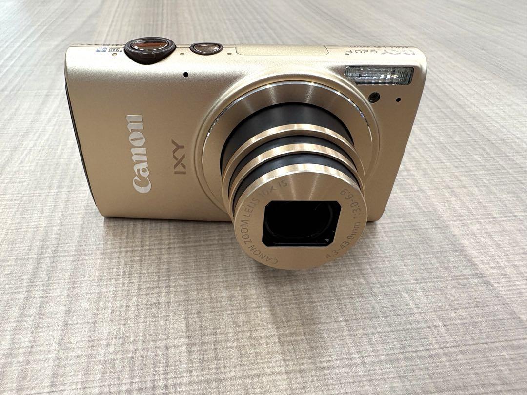 美品✨Canon IXY 620F ゴールド デジカメ　wifi転送機能付き
