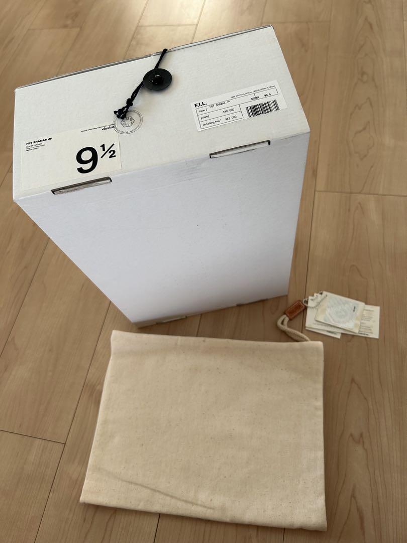靴 VISVIM FBT SHAMAN JP size9.5 BROWN