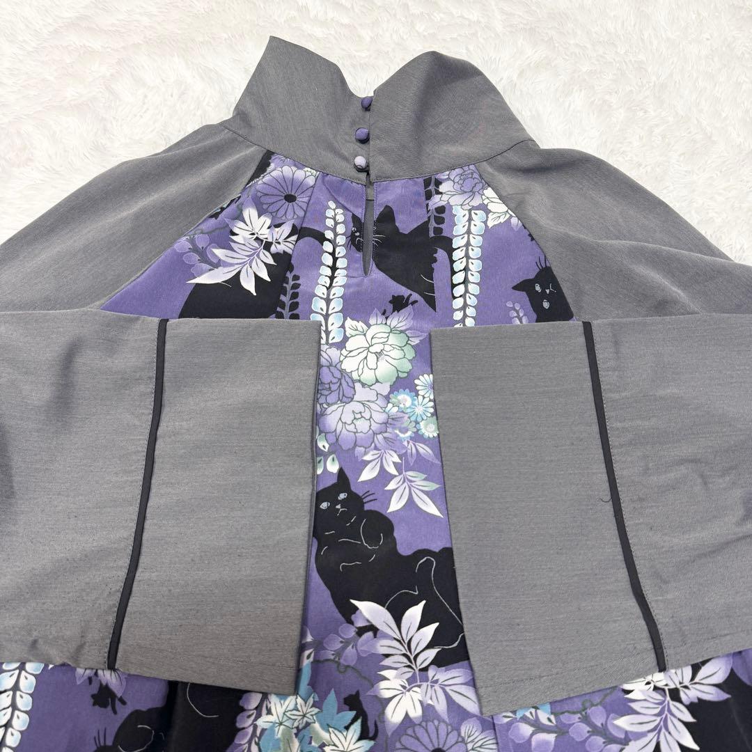 夜空猫柄トップスFREE