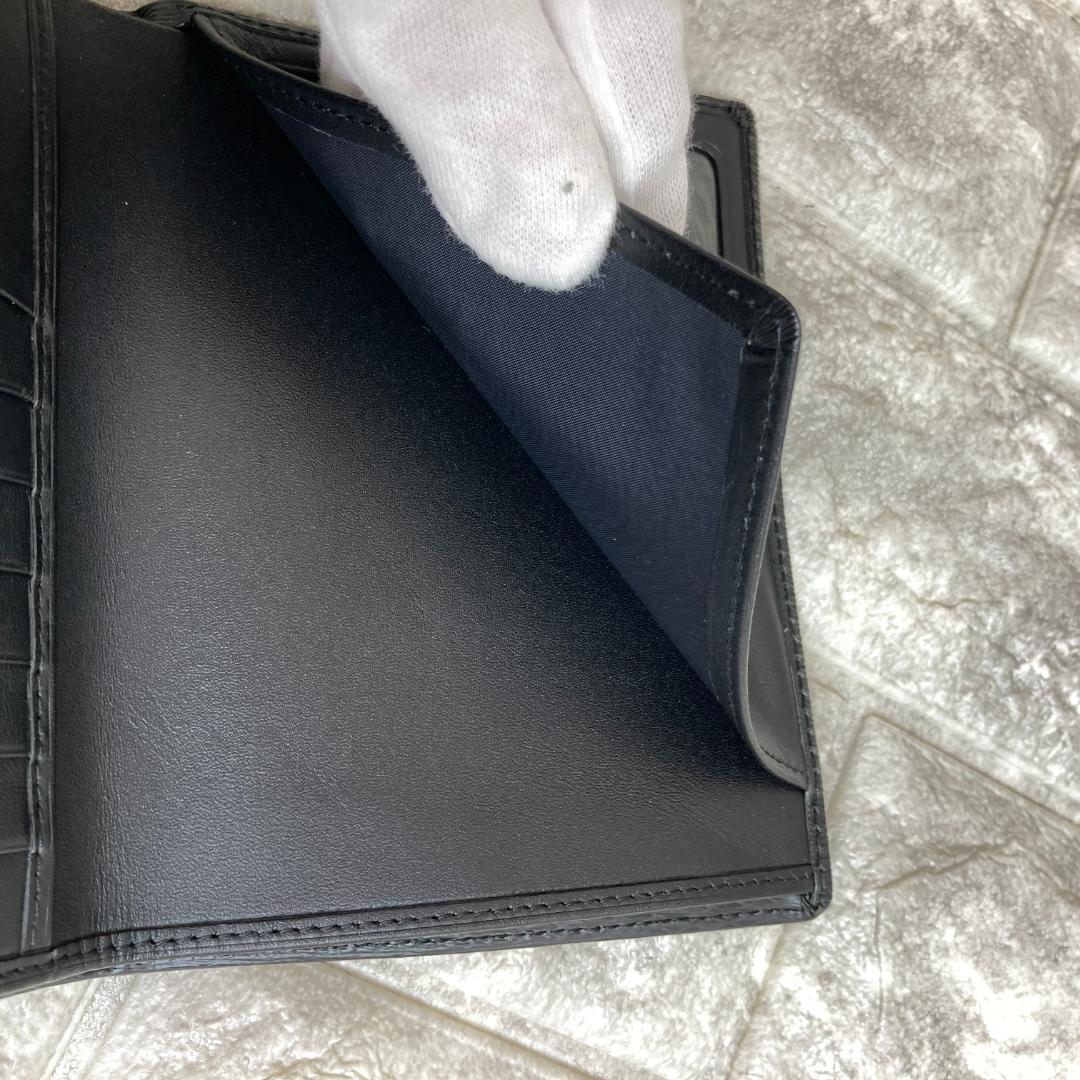 実用なし　TUMI　パスポートケース　折り財布　カードケース　黒　レザー　箱