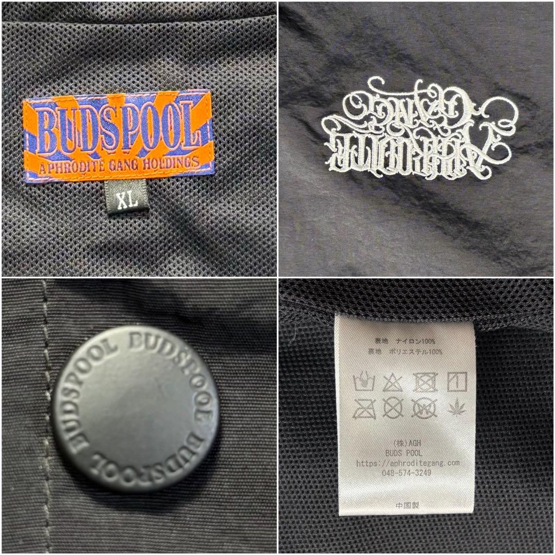BUDSPOOL アフロディーテギャング パーカー 黒 ブラック XL 356XL(LL) MEDICALDB_JP
