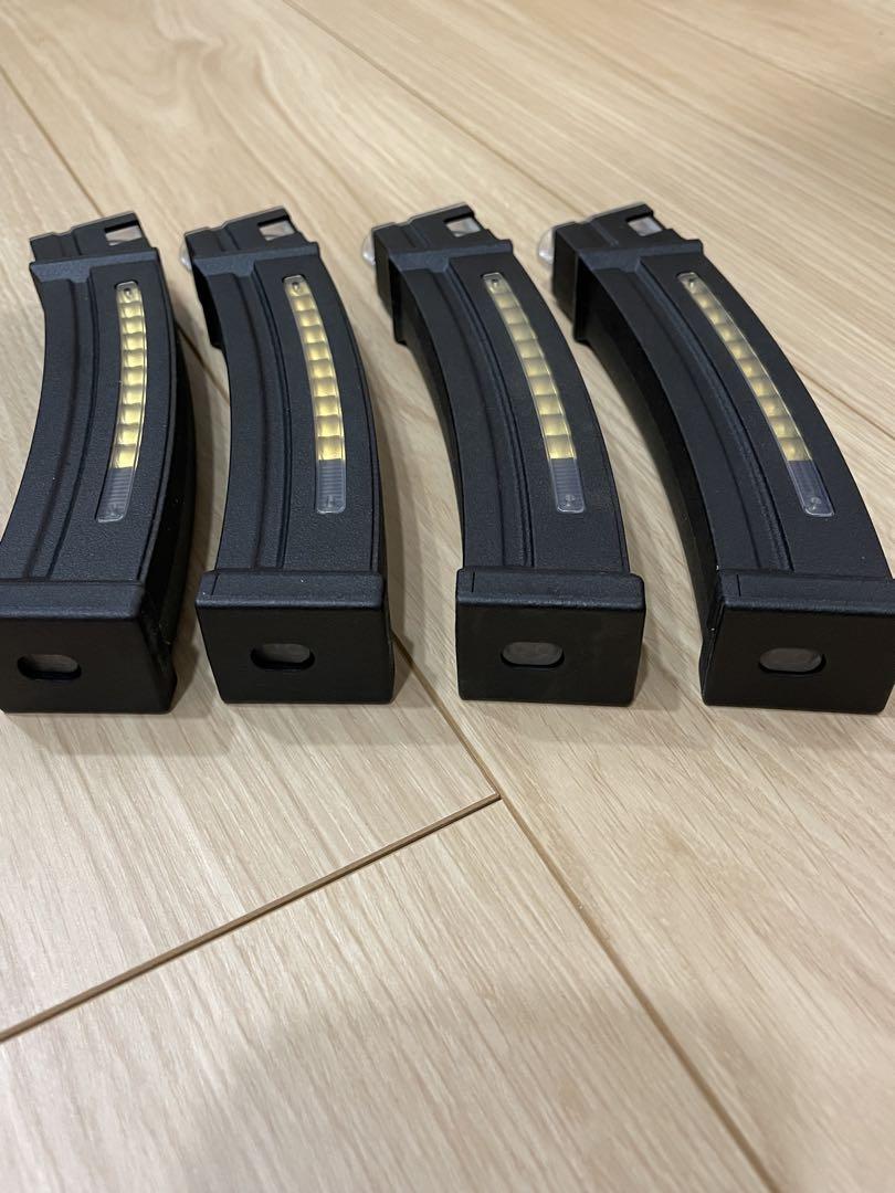 CYMA 製MP5用スタンダードマガジン4本セット
