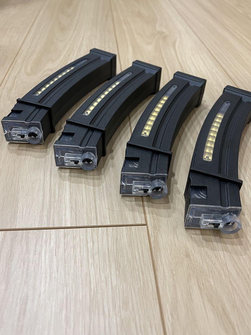 CYMA 製MP5用スタンダードマガジン4本セット