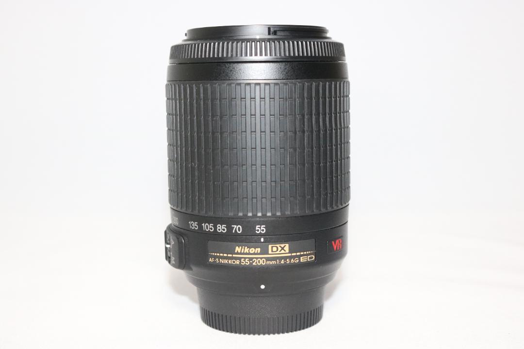 【値下げ】 ⭐大人気 望遠レンズ⭐Nikon AF-S 55-200mm VR 手振れ補正 レンズ(ズーム)