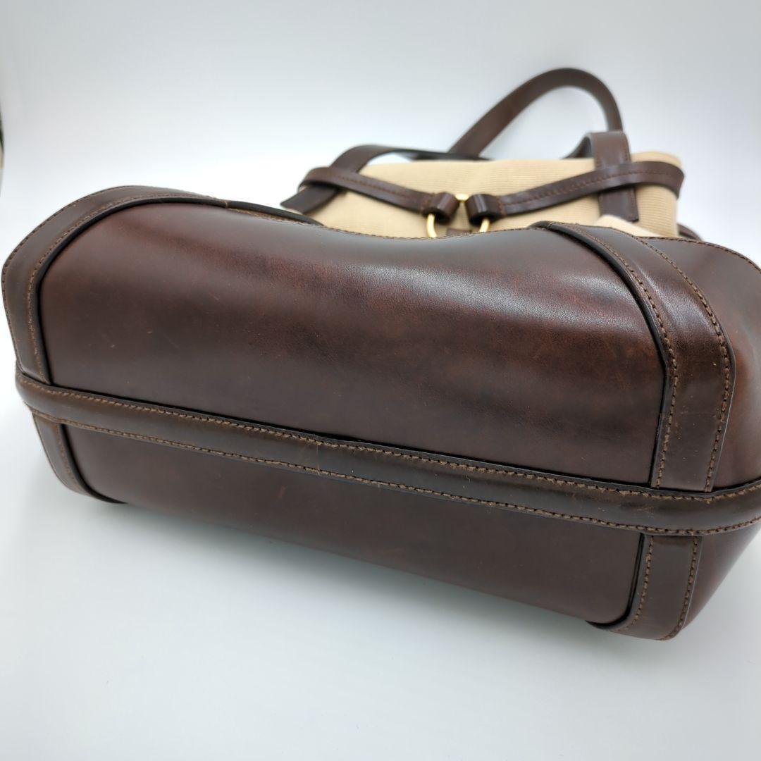 【美品】希少　ハンティングワールド　キャンバストートバッグ　ショルダーバック