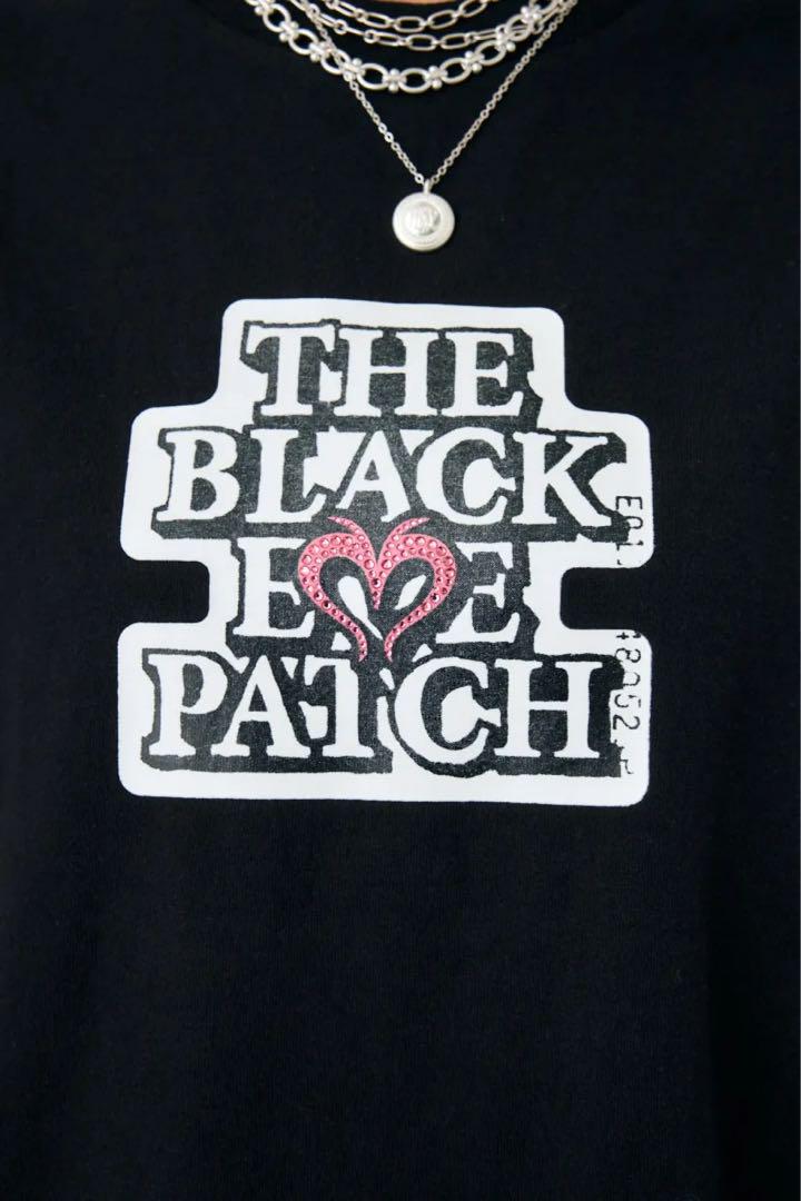 マウジー blackeyepatch OG ラインストーン TEE