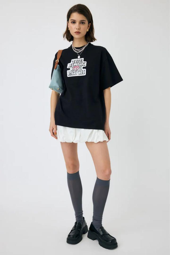 マウジー blackeyepatch OG ラインストーン TEE