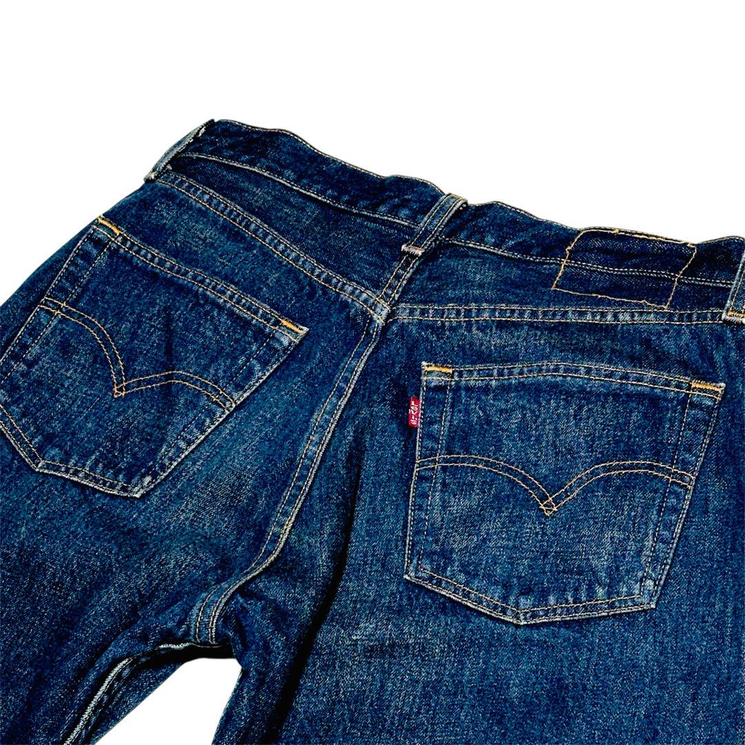 濃紺】Levi's リーバイス501 米国最終USA サンベニート工場 W32