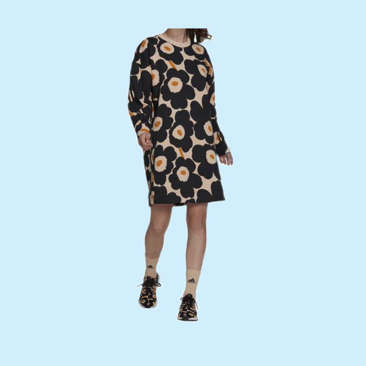 トレーナー アディダス マリメッコ スウェットドレス L I6obQ-m63142489967 ワンピース MARIMEKKO ╡らくらくメ