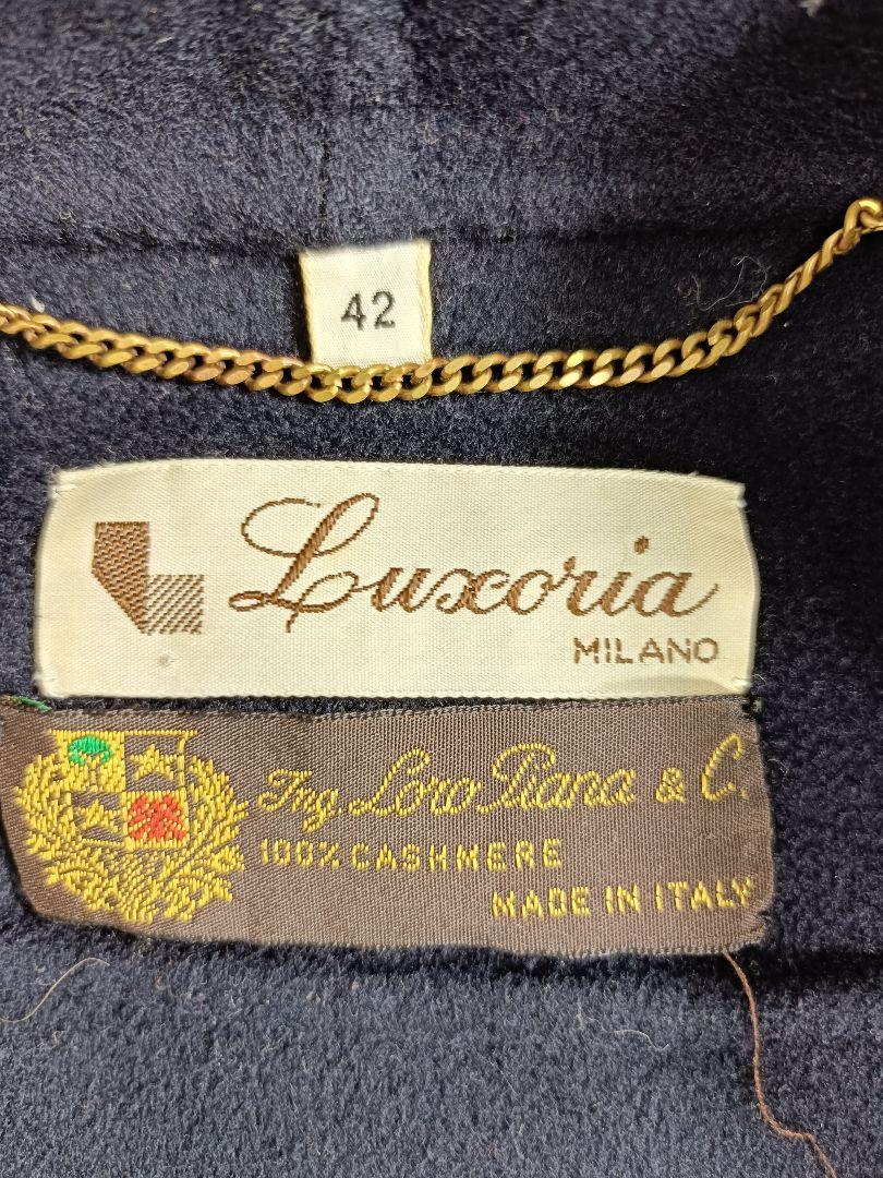 かぼちゃ様専用LoroPiana ノーカラーコート【カシミヤ100