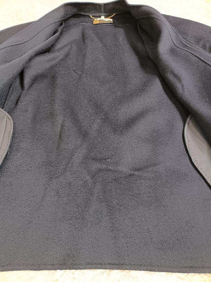 かぼちゃ様専用LoroPiana ノーカラーコート【カシミヤ100