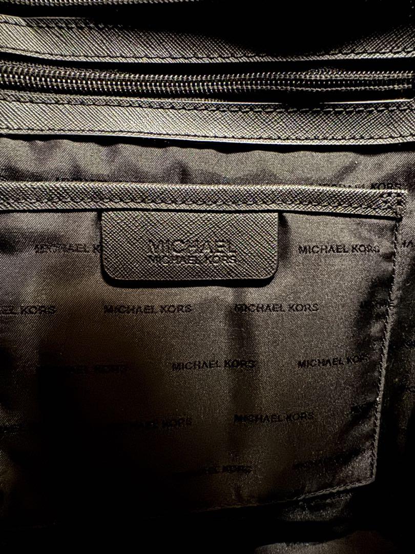 美品】Michael Kors 黒 レザービジネス バッグ