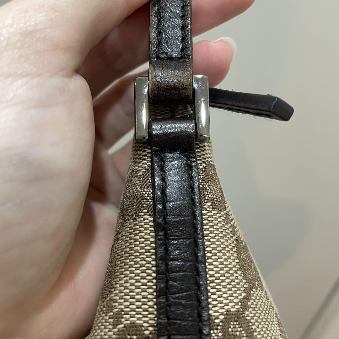 美品 Gucci GGヴィンテージ ミニバッグ ハンドバッグ 画像6