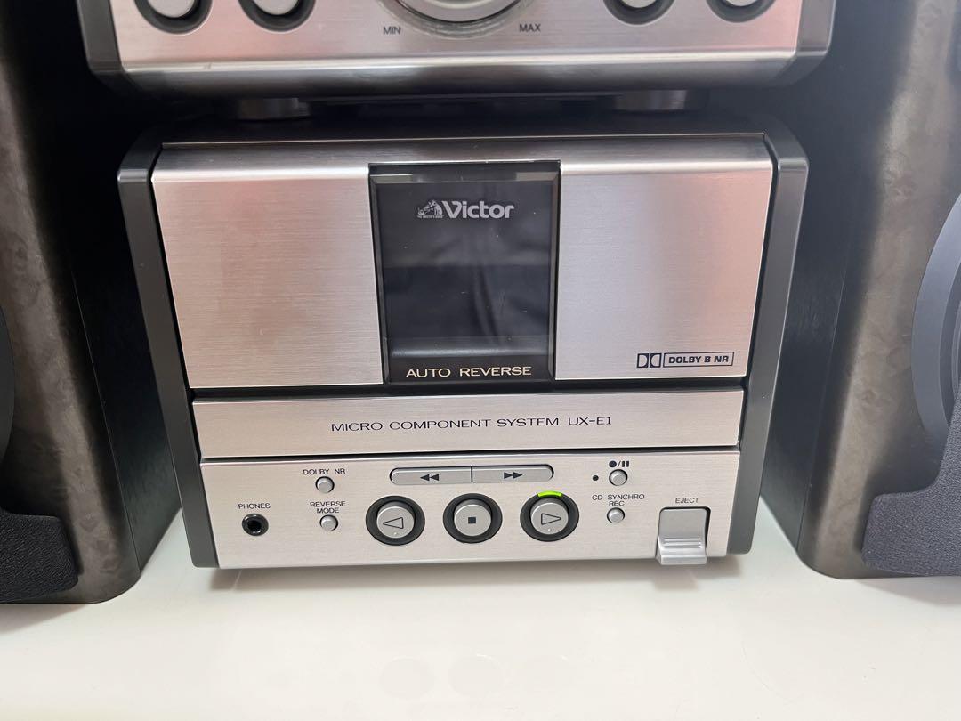 機器修理】Victor UX-E1 CD/カセットミニコンポ | 音響機器修理