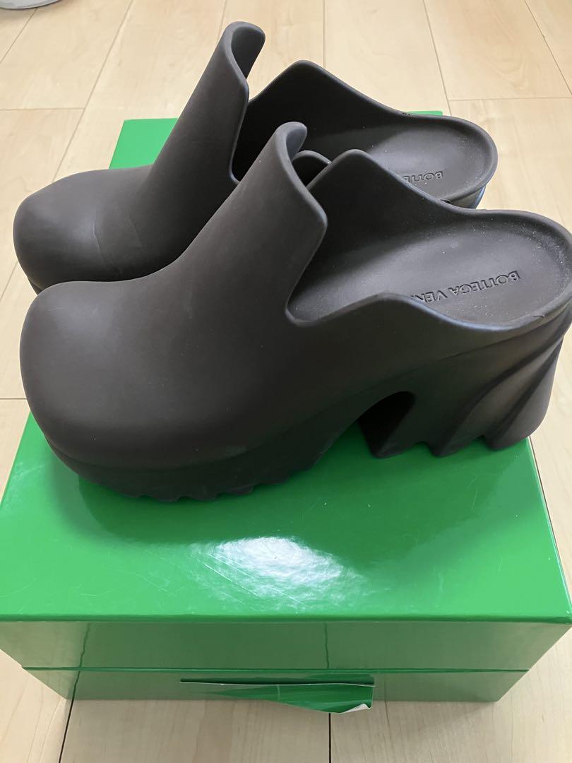 BOTTEGA VENETA ブラウン クロッグサンダル