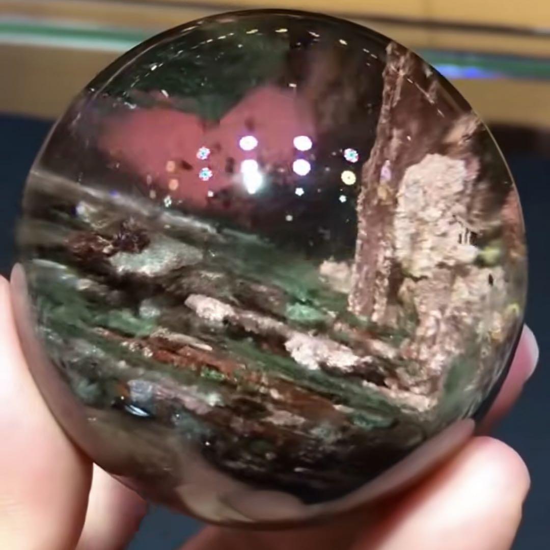 【天然】ガーデン クォーツ置物 53mm 画像2