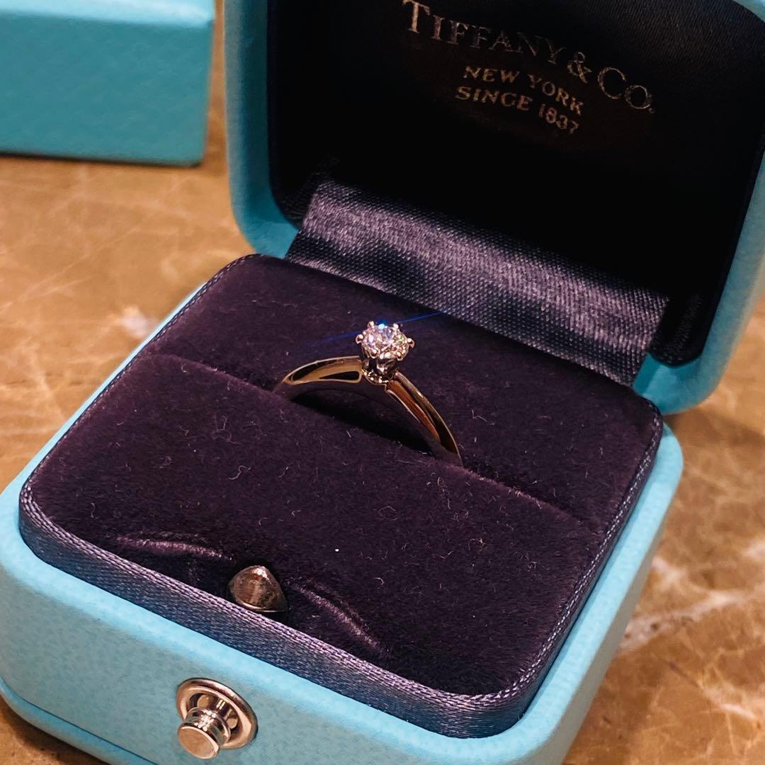 Tiffany Co. ソリティアリング婚約指輪ティファニー2021TIFFANY
