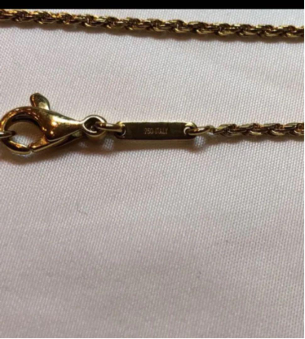 お得⚠️金価格上昇中⚠️12.6g★18金イタリア製ネックレス★k18ゴールド