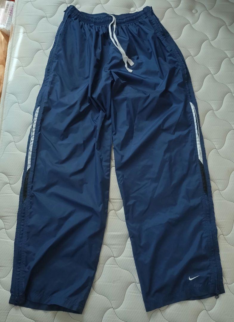 90s NIKE ナイロン オールジップトラックパンツ