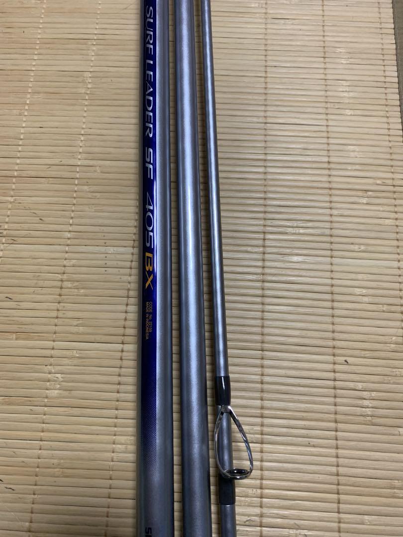 新作 SURF メルカリ - 専用袋付き 投げ竿 並継 BX 405 SF LEADER ロッド