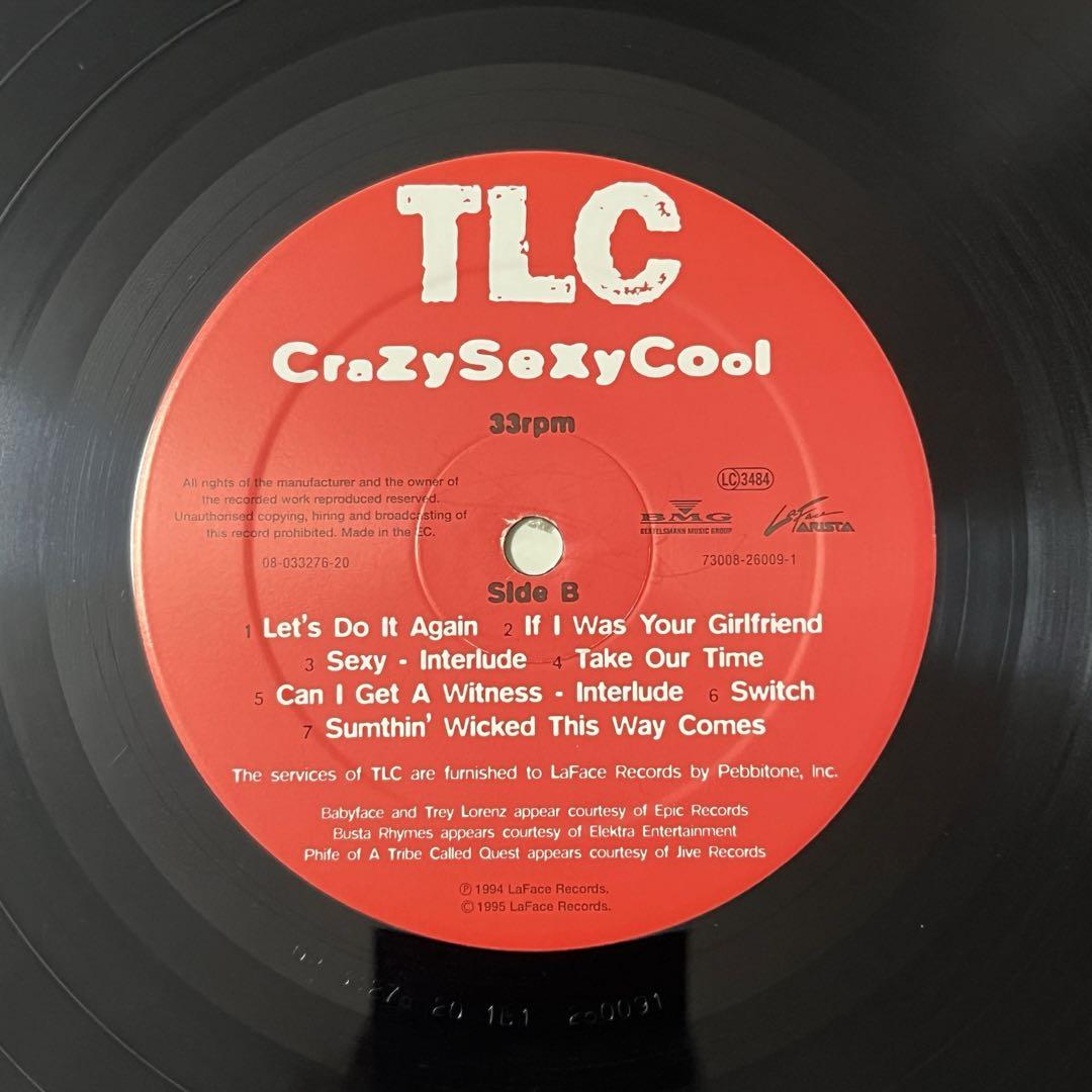 TLC ”CrazySexyCool “  LP