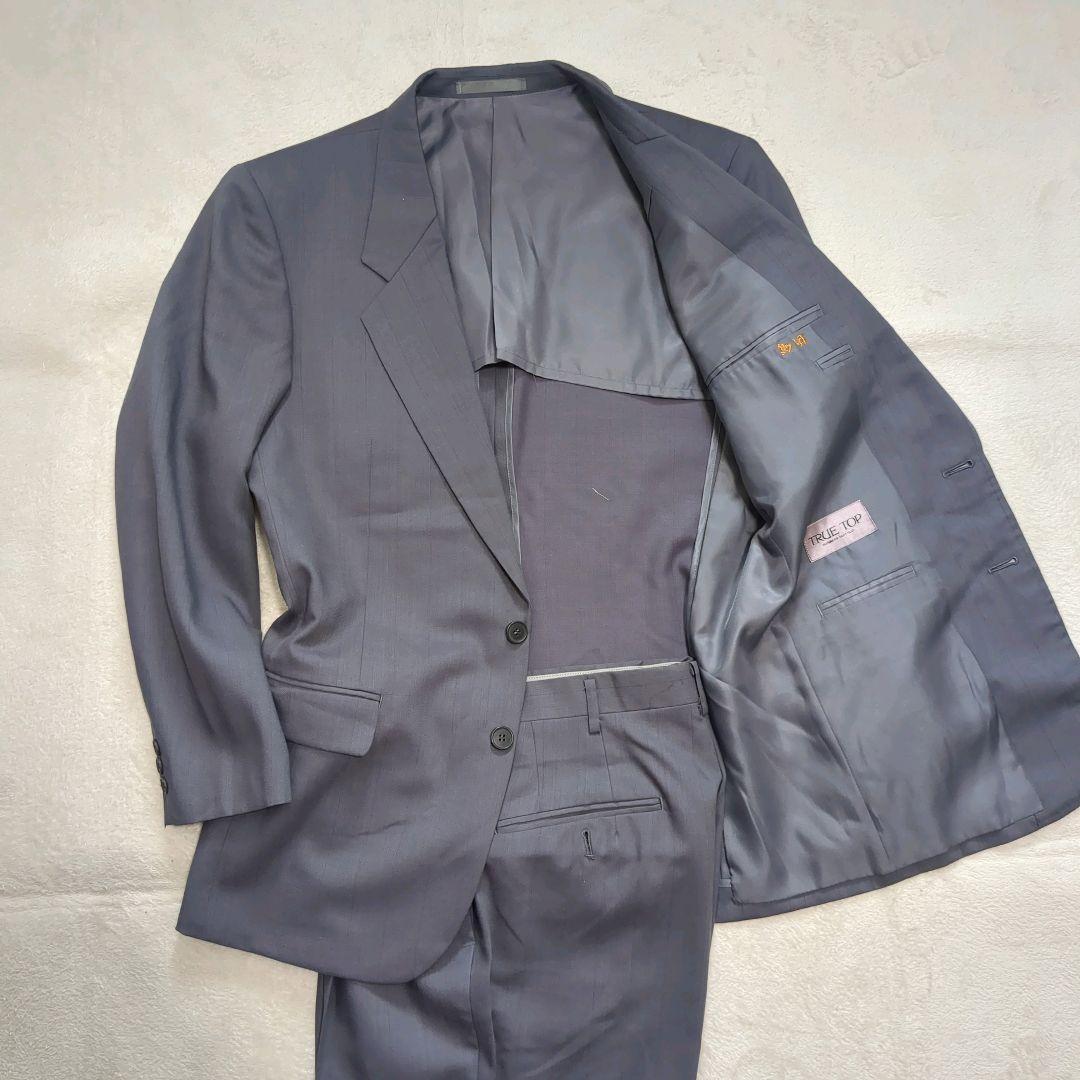 極美品 スーツセットアップ パープル 菅田将暉 オーバーサイズ ヴィンテージ