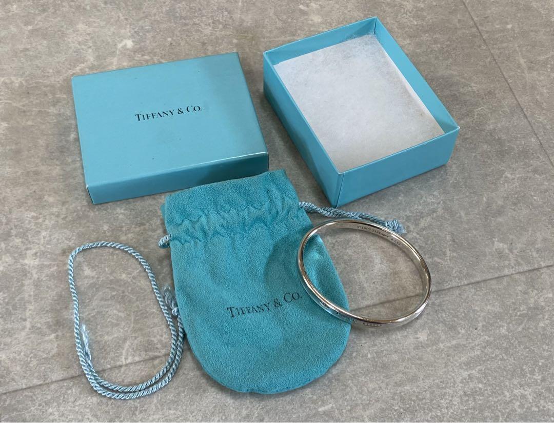 TIFFANY ティファニー ナローバングル 1837 ブレスレット SV925