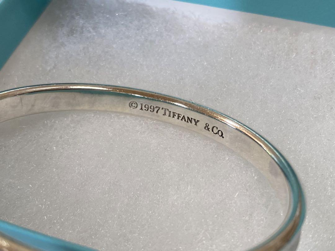 TIFFANY ティファニー ナローバングル 1837 ブレスレット SV925