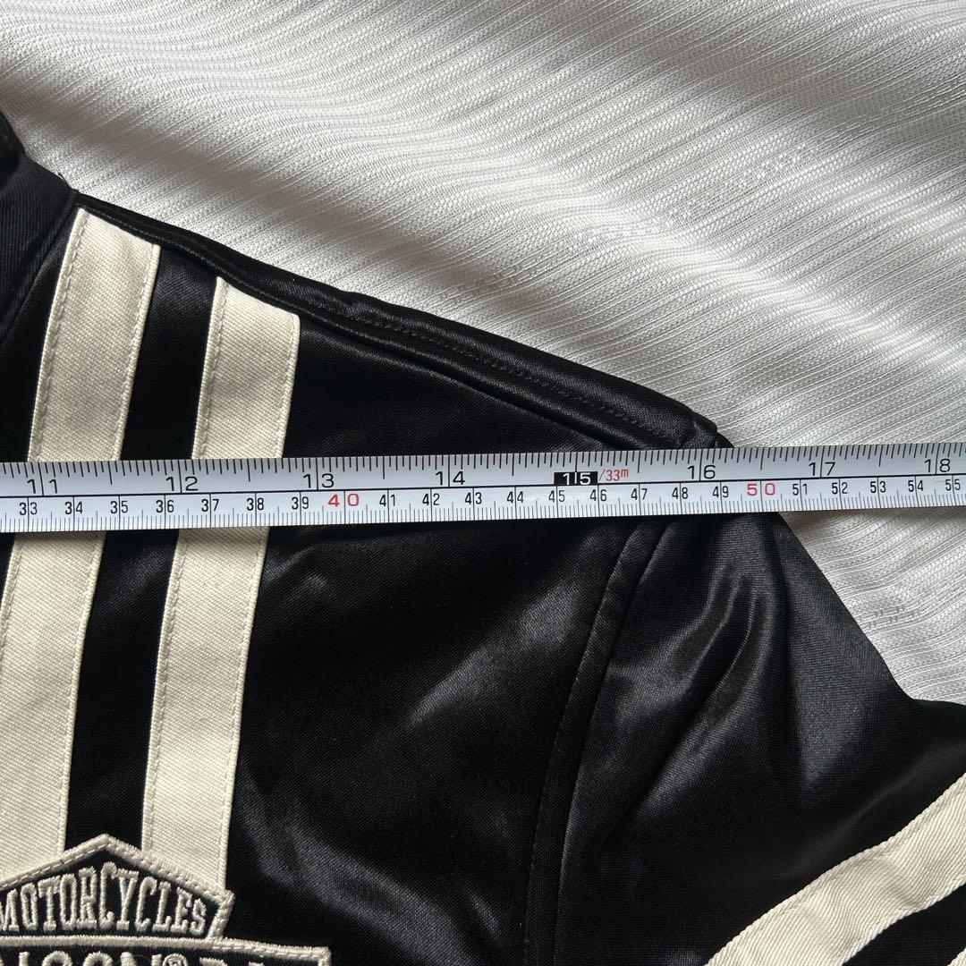 vanson ライダースジャケット ボンディング スカル サイズL