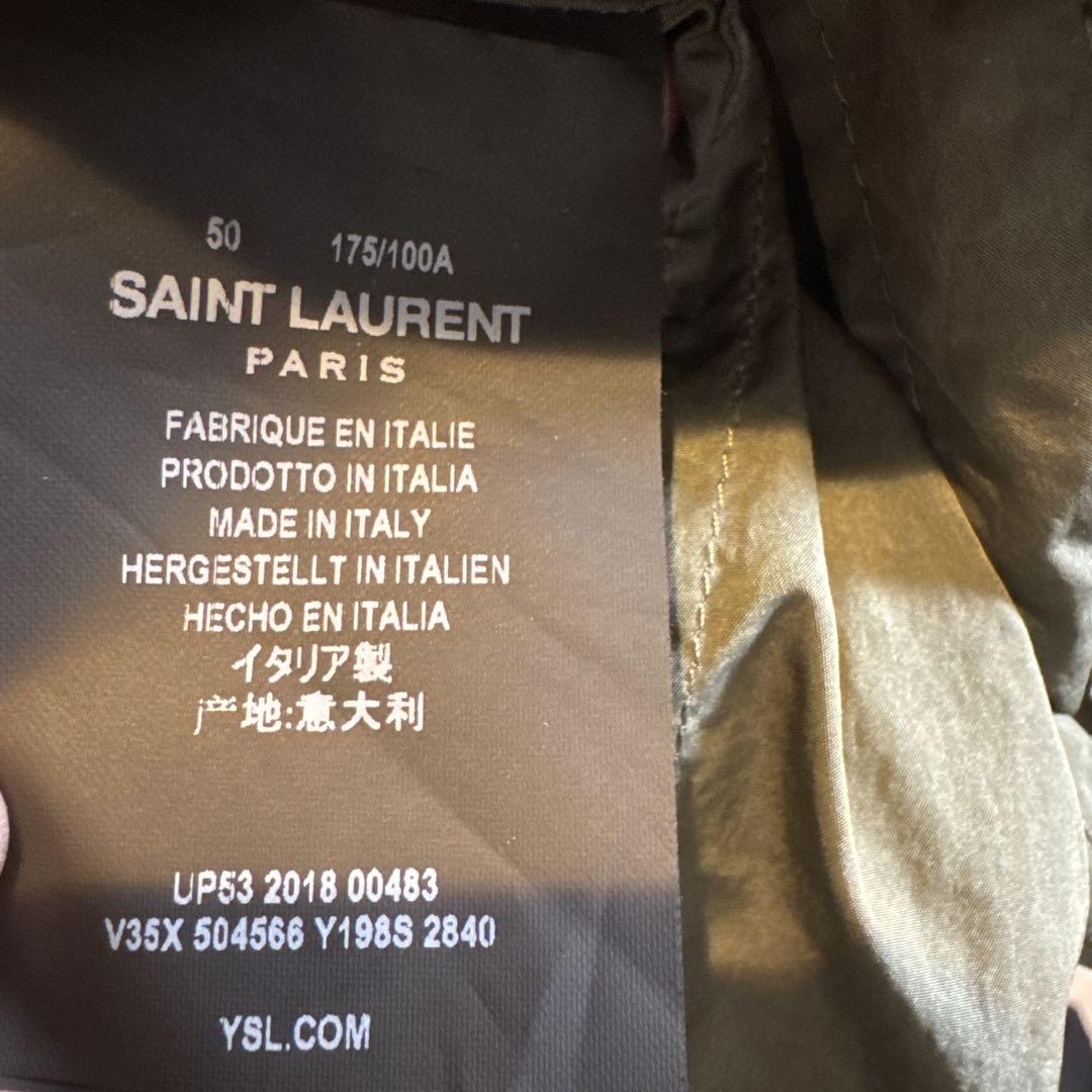 【SAINT LAURENT PARIS】ナイロンパーカー ジャケット