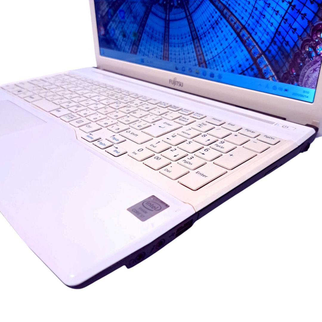 富士通 ノートパソコン Windows11 オフィス付き i7 16GB