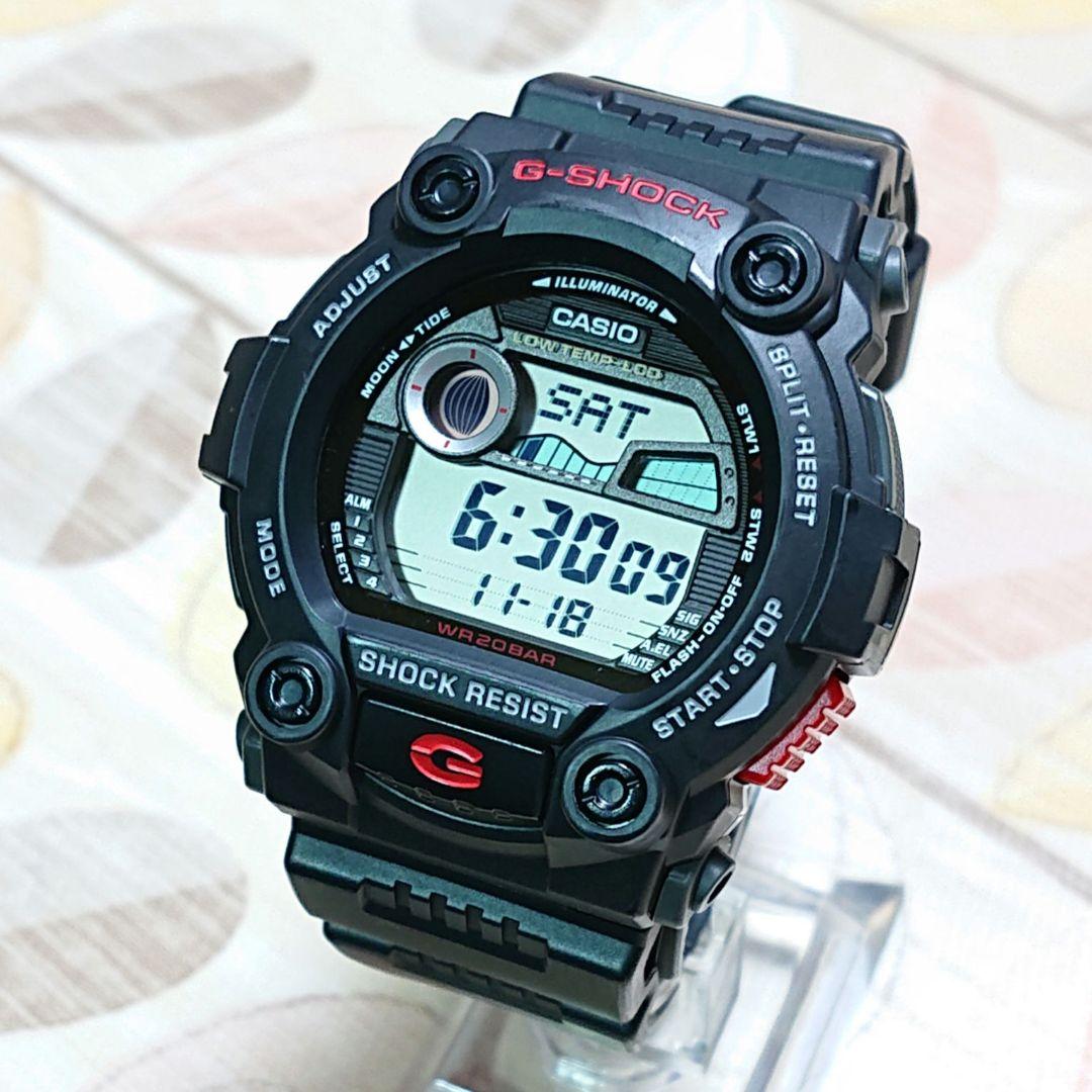 美品【CASIO/G-SHOCK】デジタルQZ メンズ腕時計G-7900-1JF