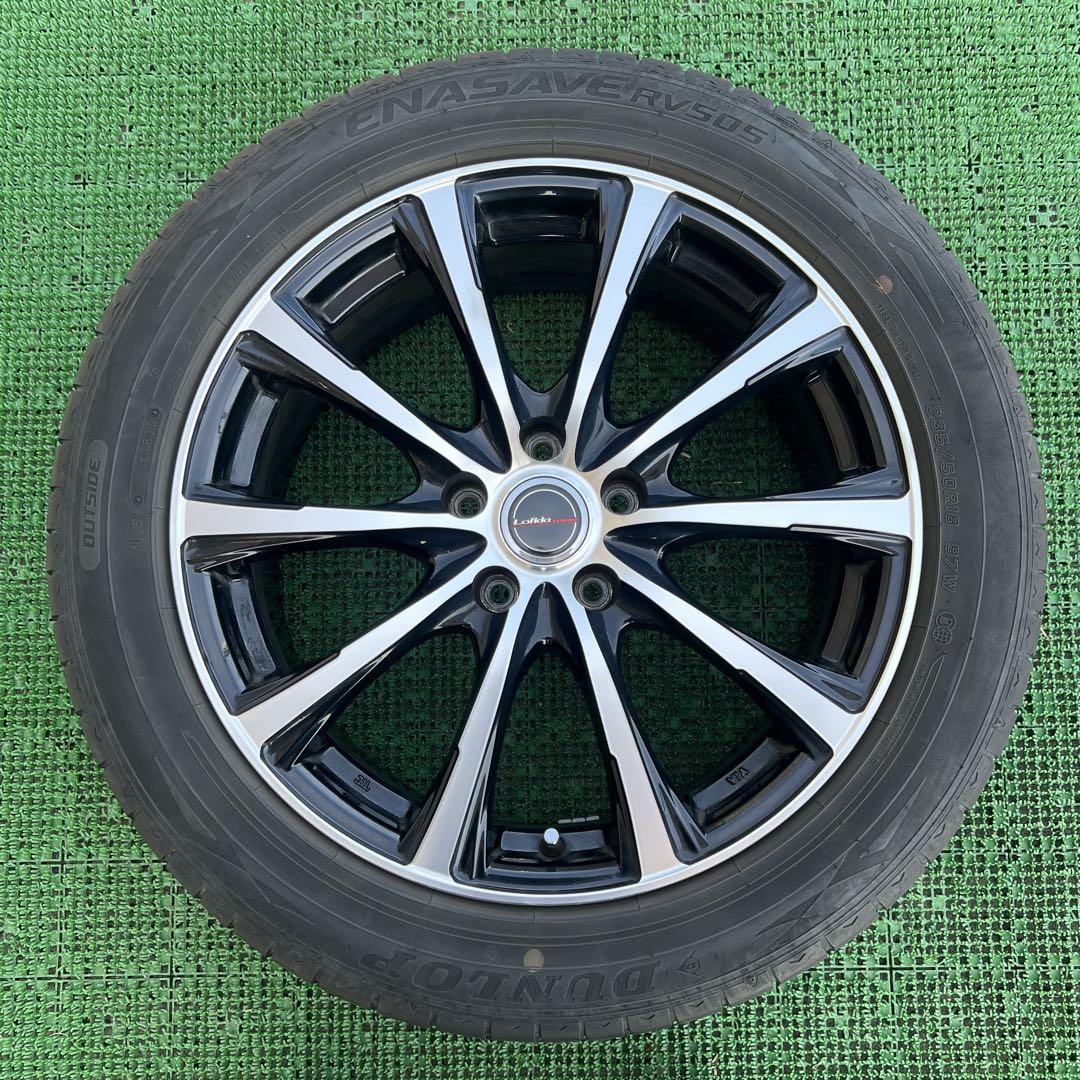 235/50R18 エナセーブRV504 Lofida XW10・1本①