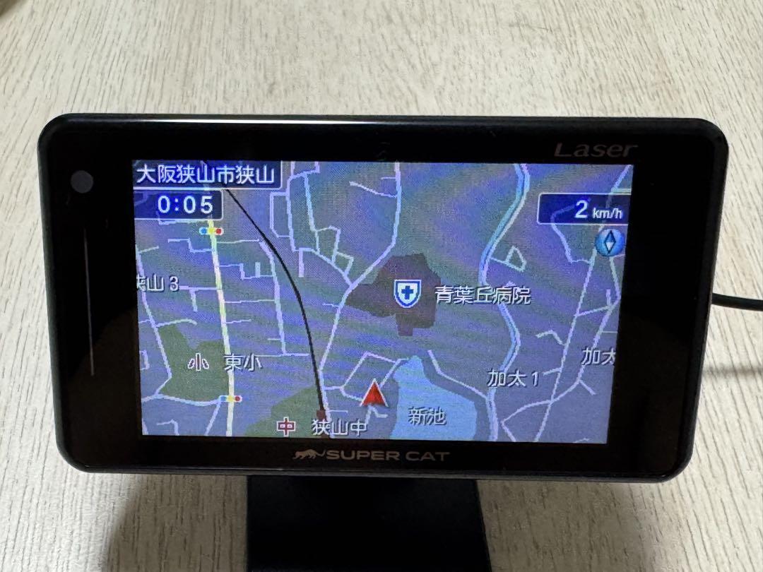 ユピテル スーパーキャット GS403 レーダー探知機