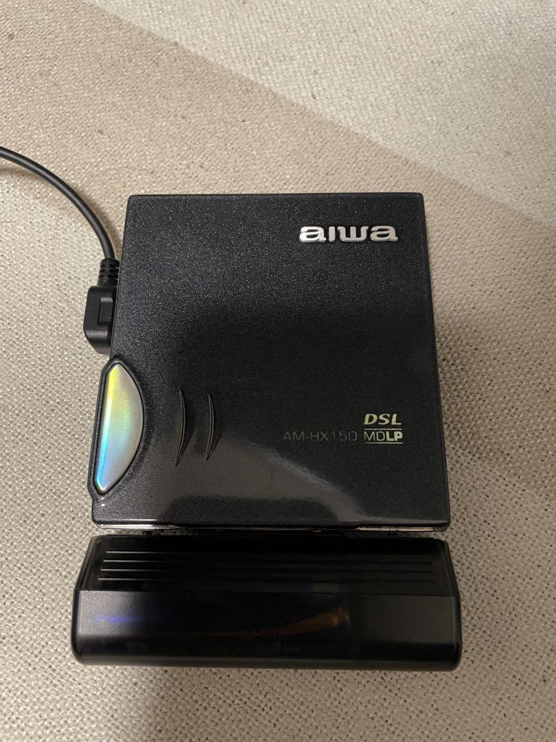 aiwa MDプレーヤー AM-HX150 動作品 乾電池ケース付き aiwa MDプレーヤー AM-HX150 動作品 乾電池ケース付き - メルカリ