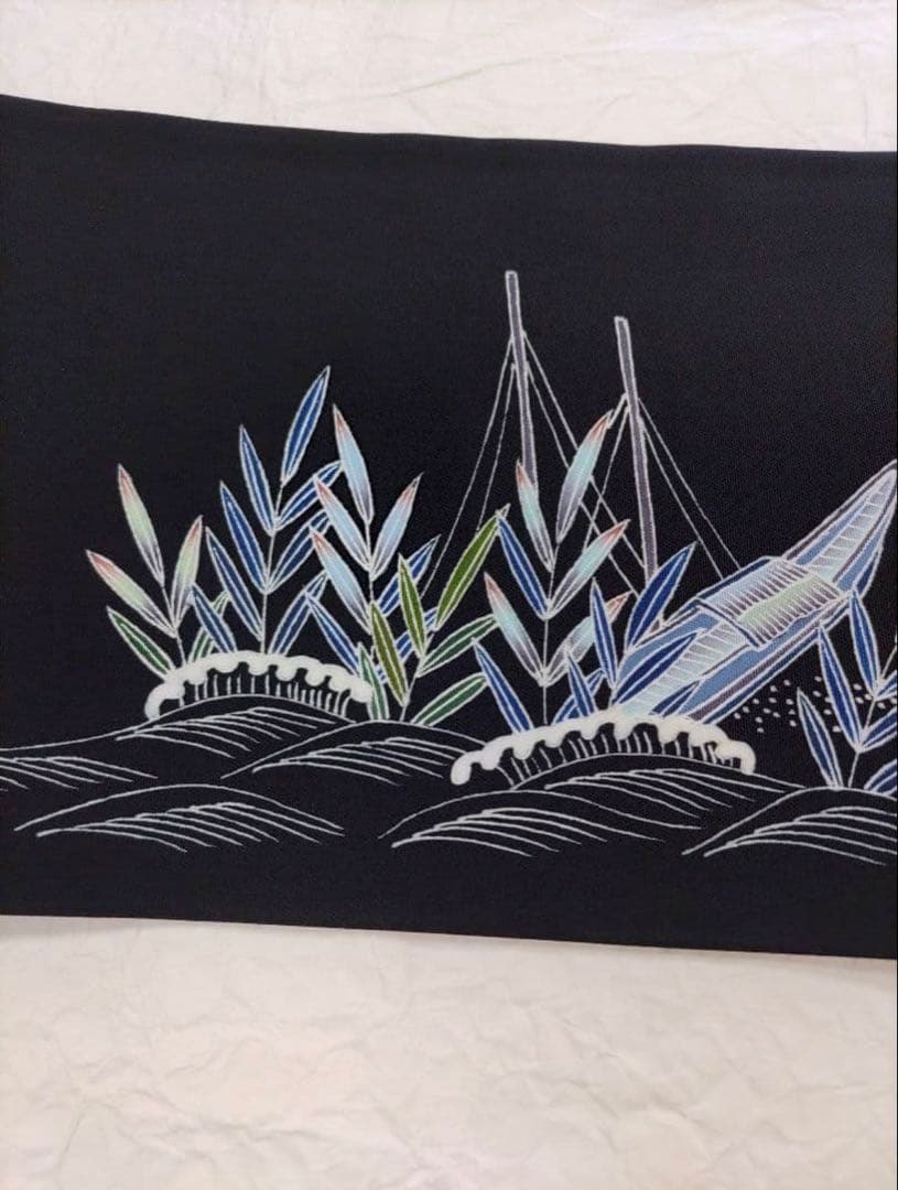 二代目 上野為二 京友禅 名古屋帯 二代目 上野為二 京友禅 名古屋帯